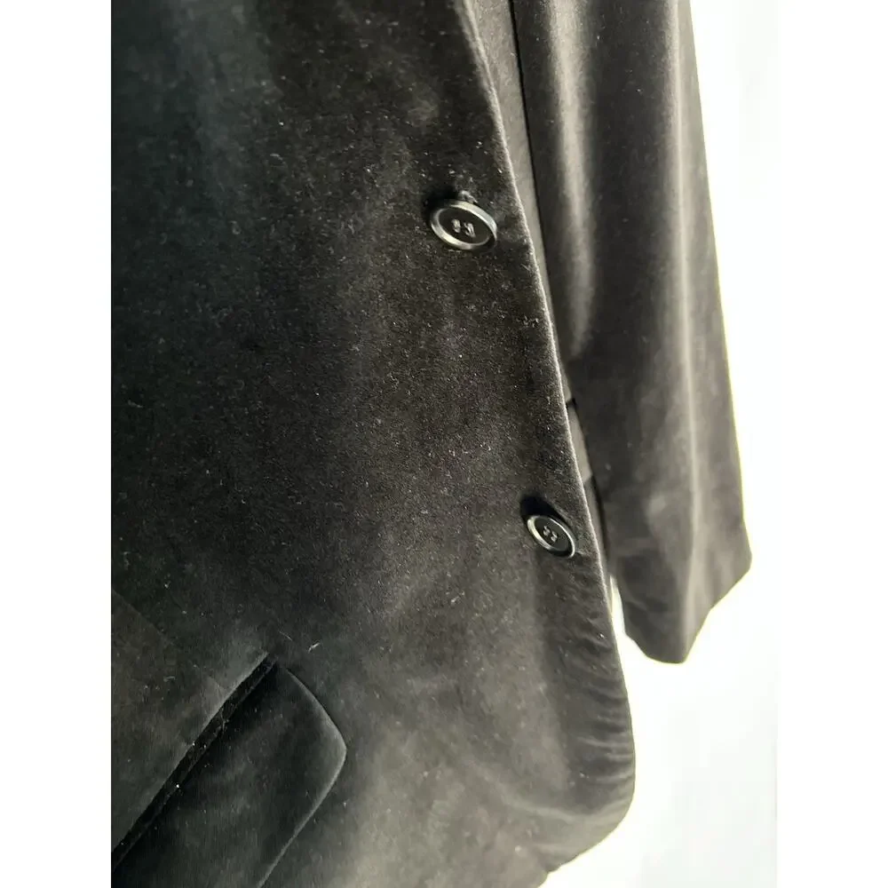 Vintage Di Quattro Jacket Size L Lining Black‎ 100% Cotton Blazer Sport Coat